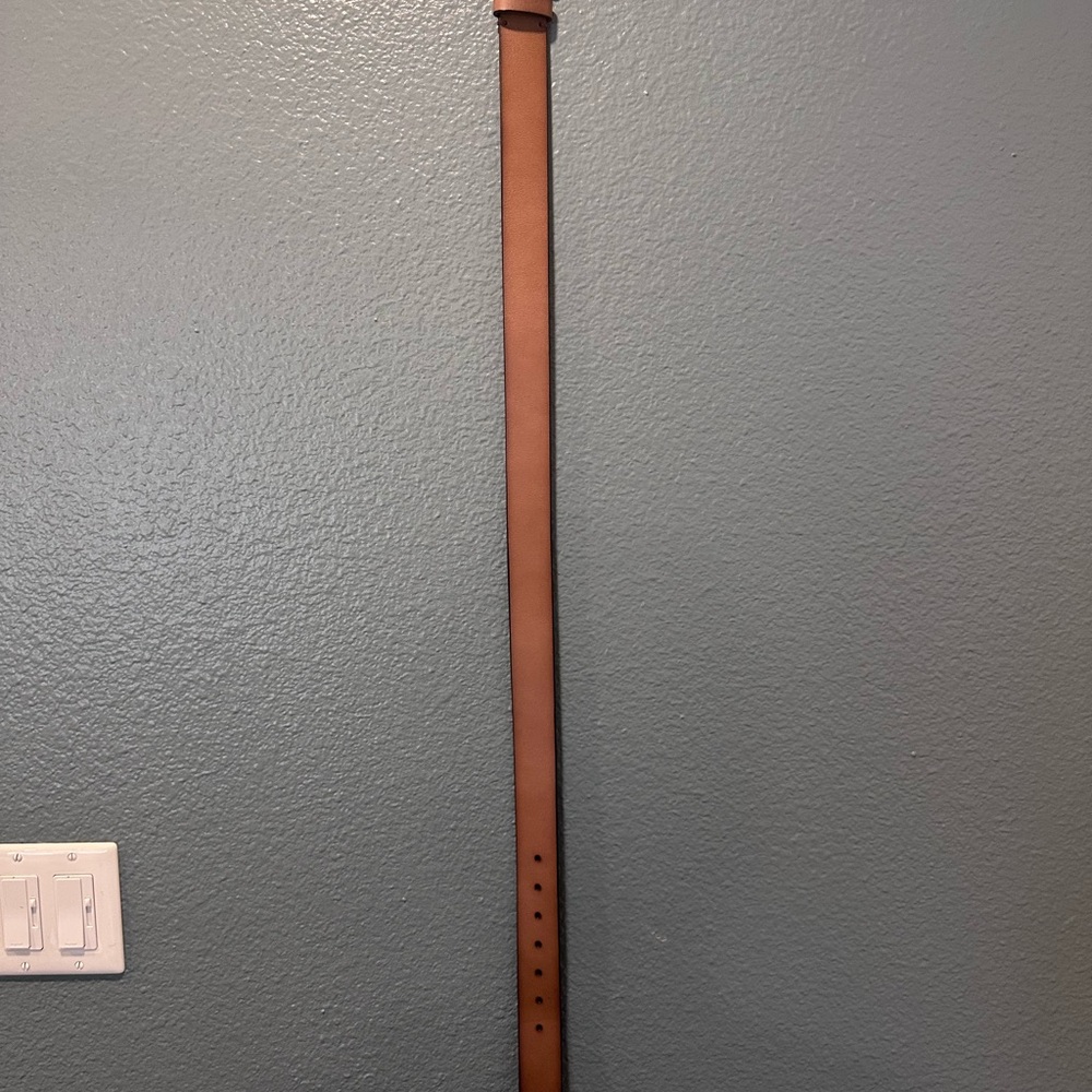 Classic Brown Leather Belt